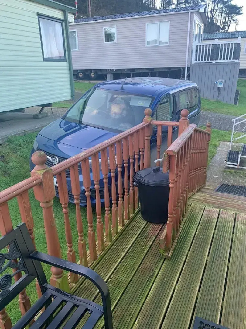 Seafront Cozy Static Caravan With Sea Vievs