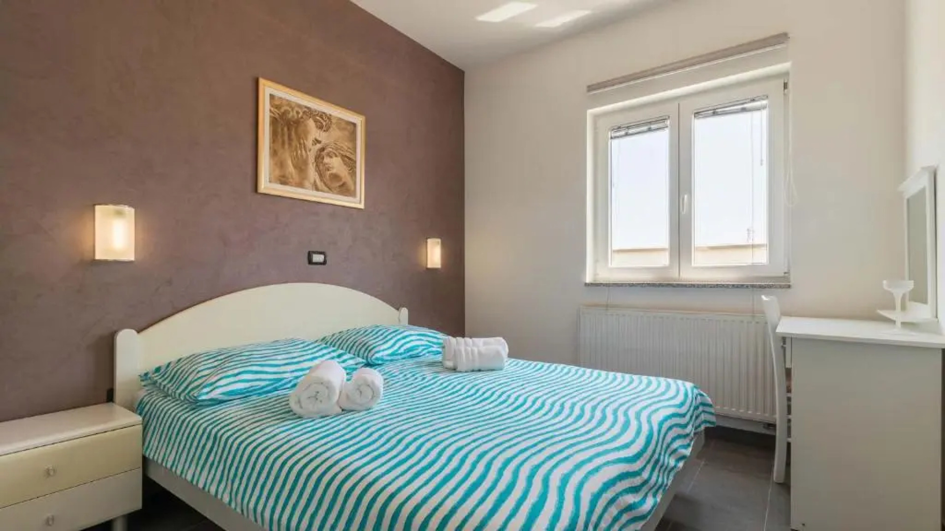 Luxury villa Nicol with pool and sea view 300m from the beach