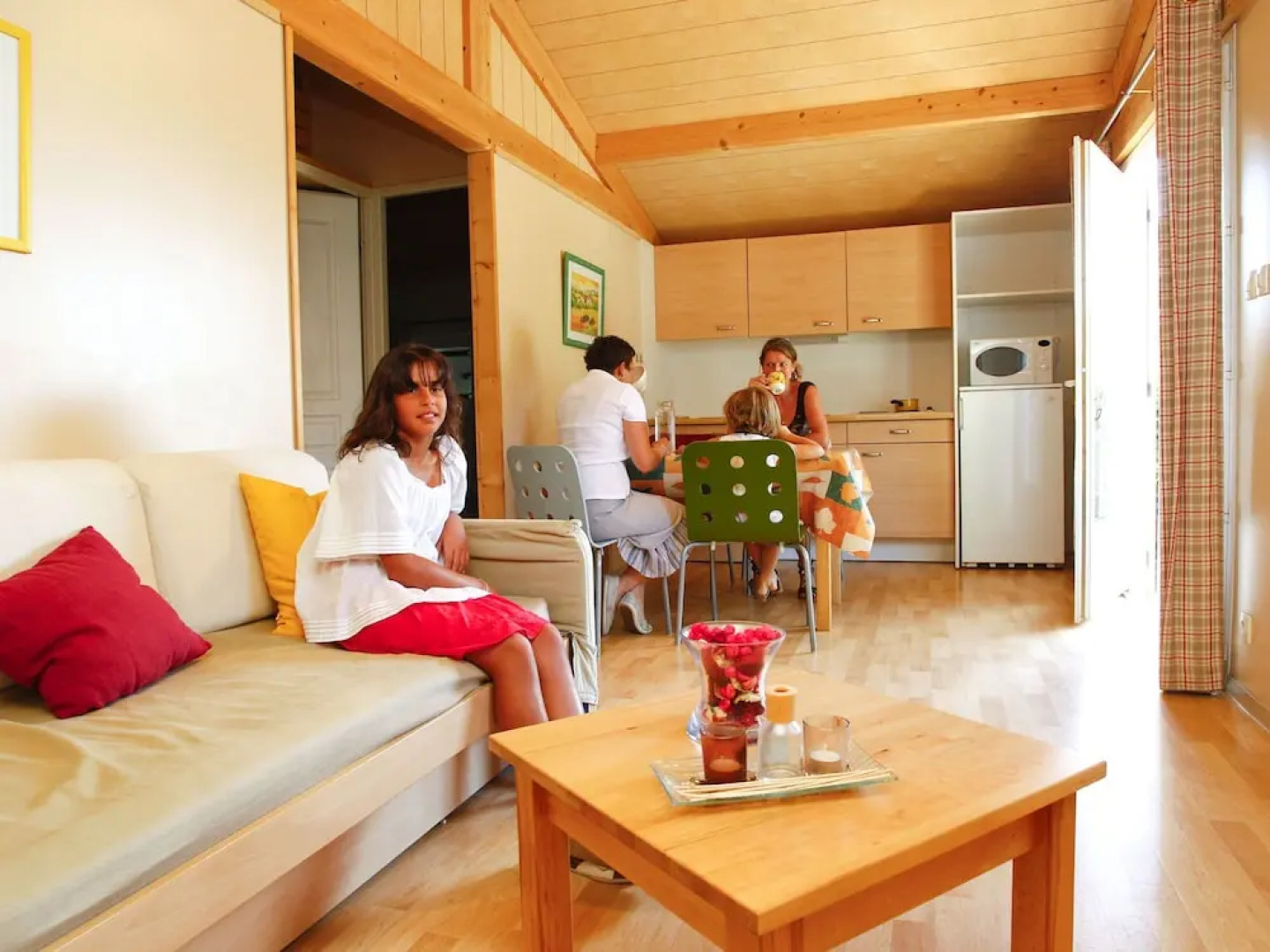 Detached Chalet With a Covered Terrace in Green Surroundings