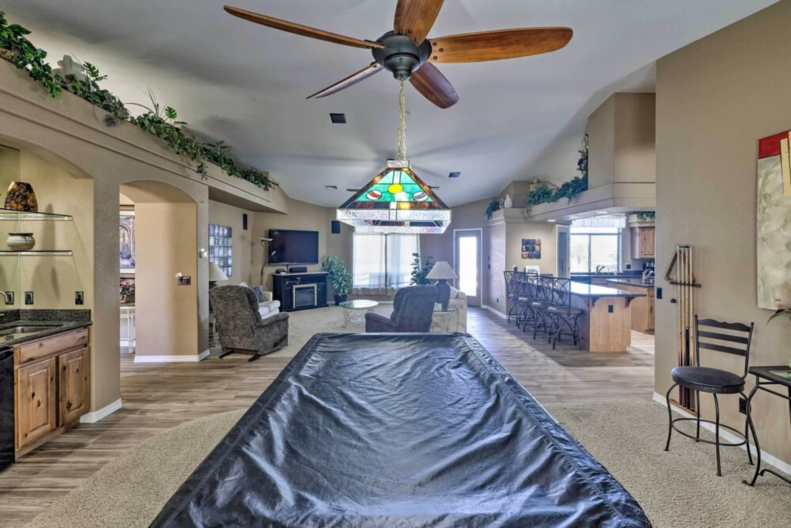 Patio + Lake Havasu View: Scenic Gated Retreat!