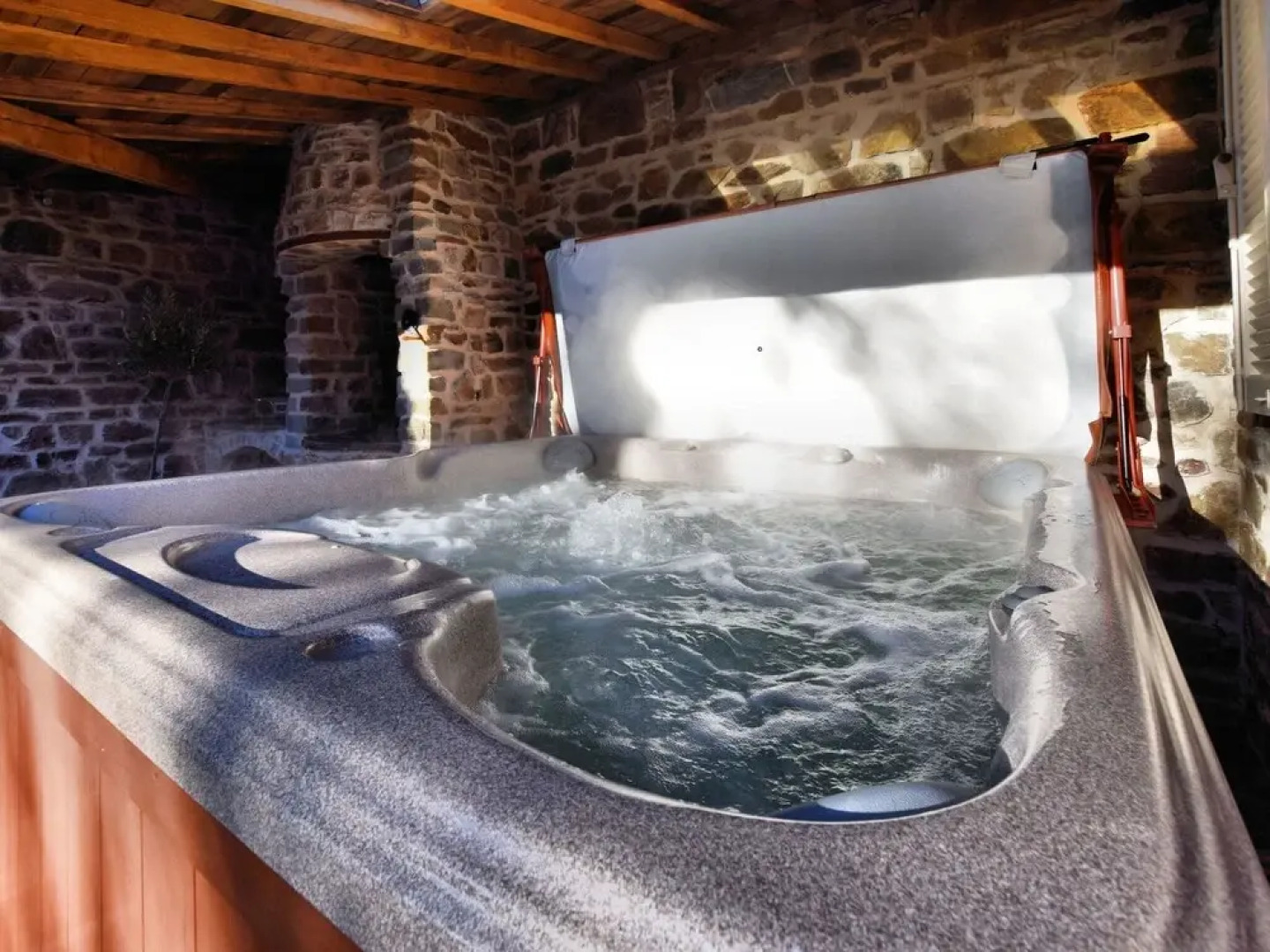 Delightful Holiday Home in Harre with Sauna, Hot Tub, Terrace