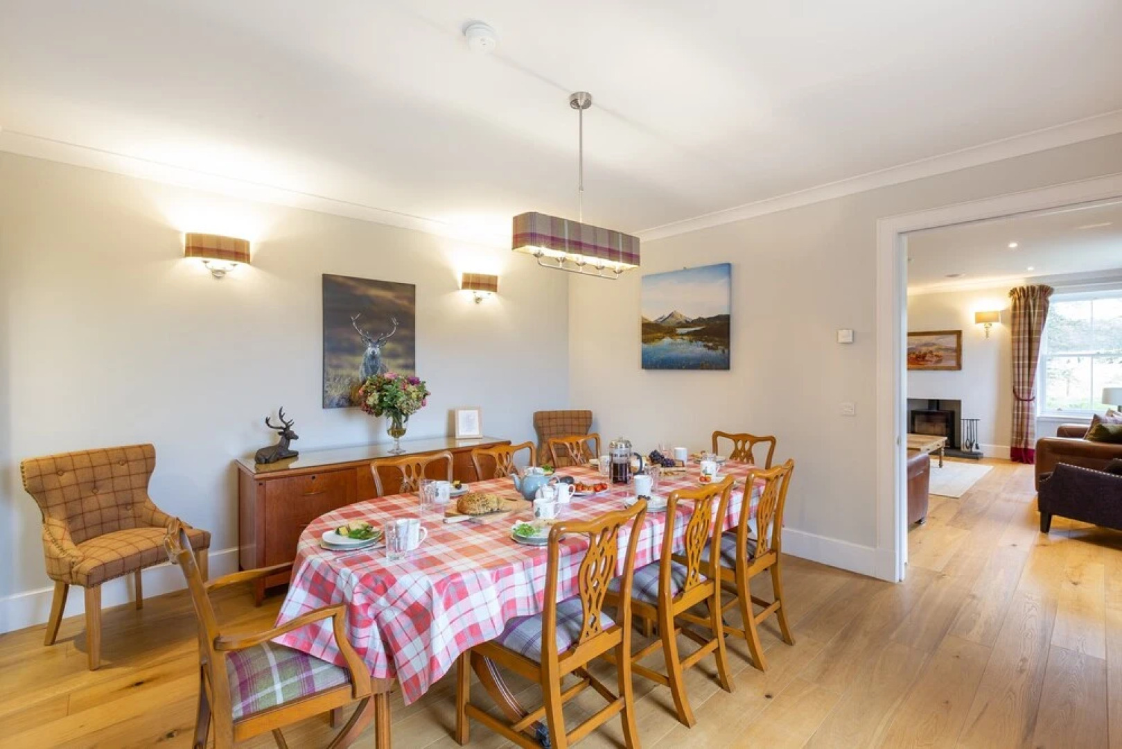 Greenmyre Farmhouse near Kirriemuir in Angus