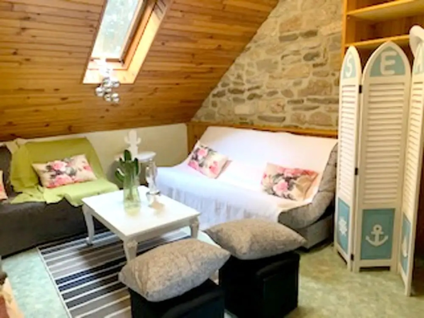 Studio in Plouguerneau, With Wonderful sea View, Enclosed Garden and Wifi