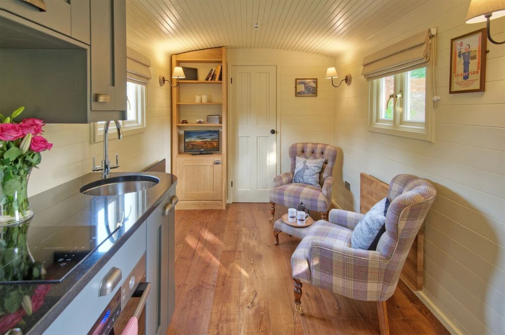 Quirky & Stylish Railway Carriage for 2
