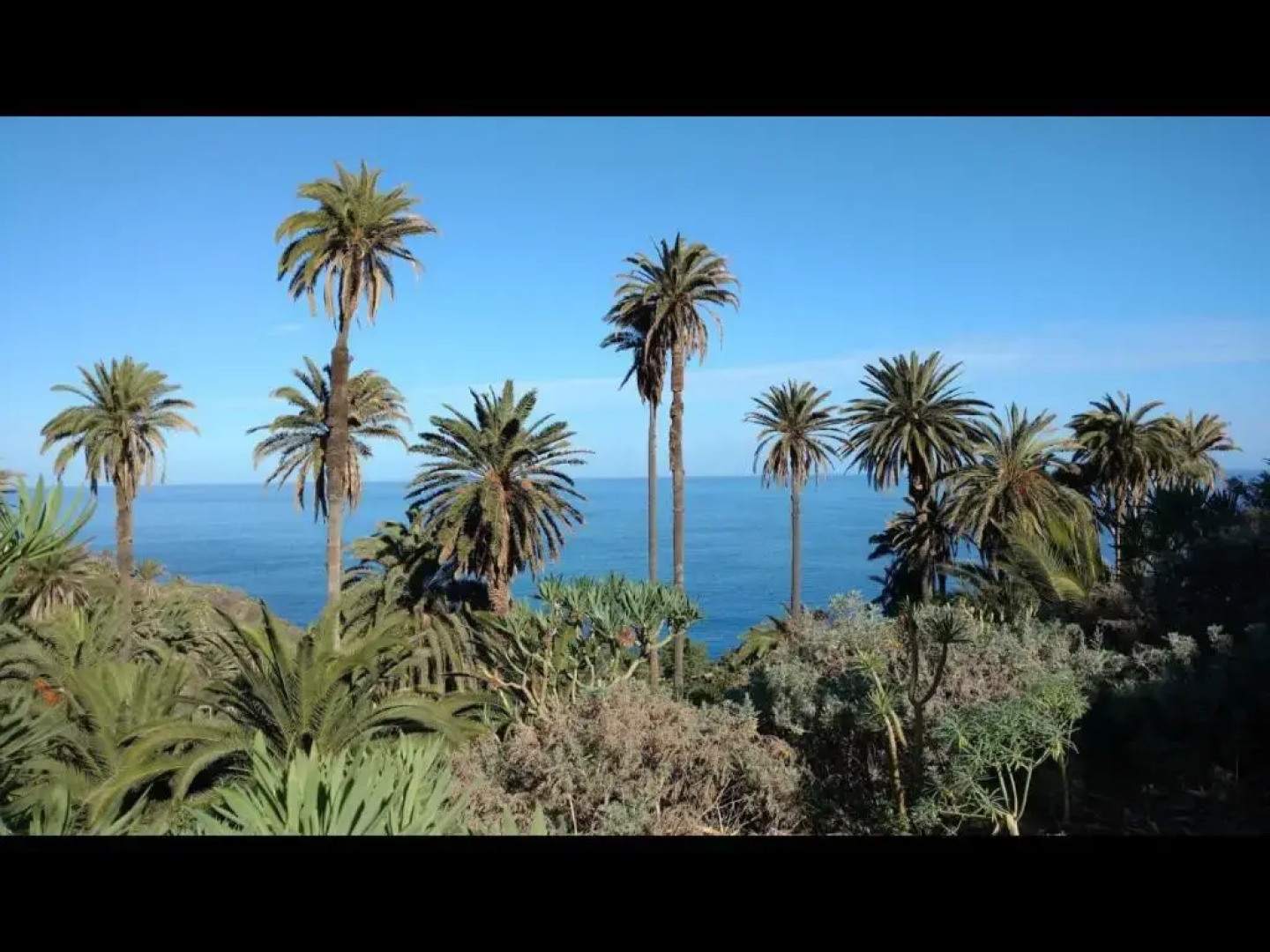 Villa in protected space in front of the sea