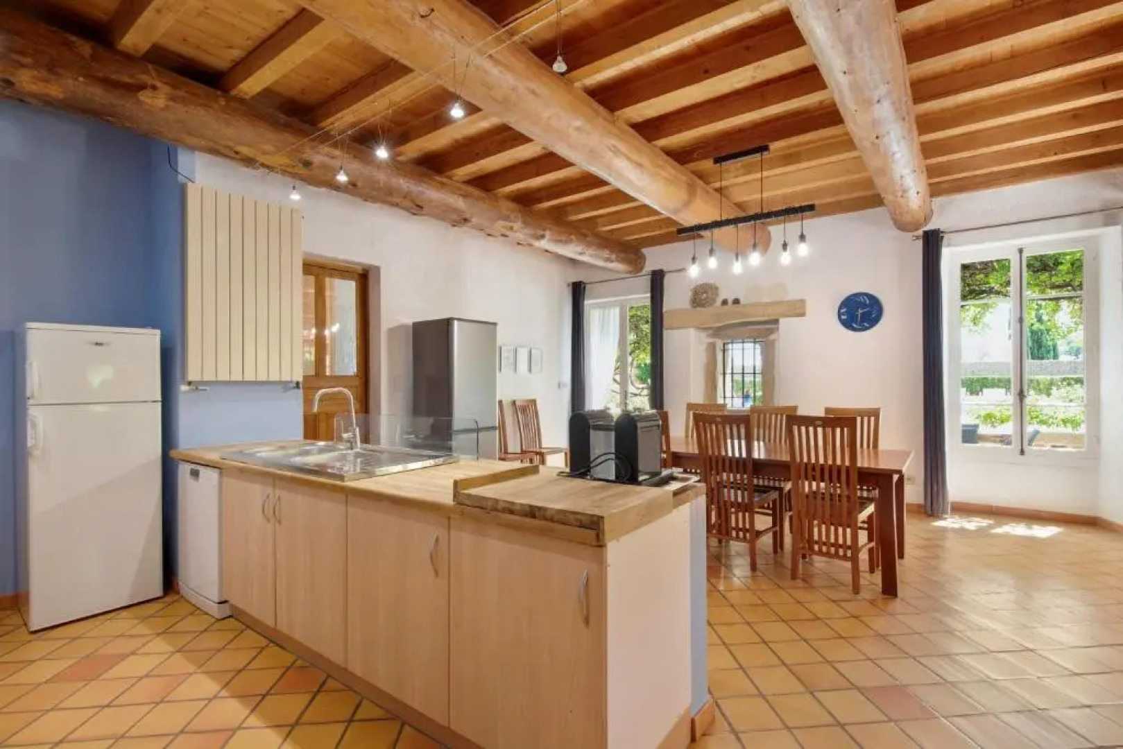 Villa With 5 Bedrooms in Uchaux, With Wonderful Mountain View, Private