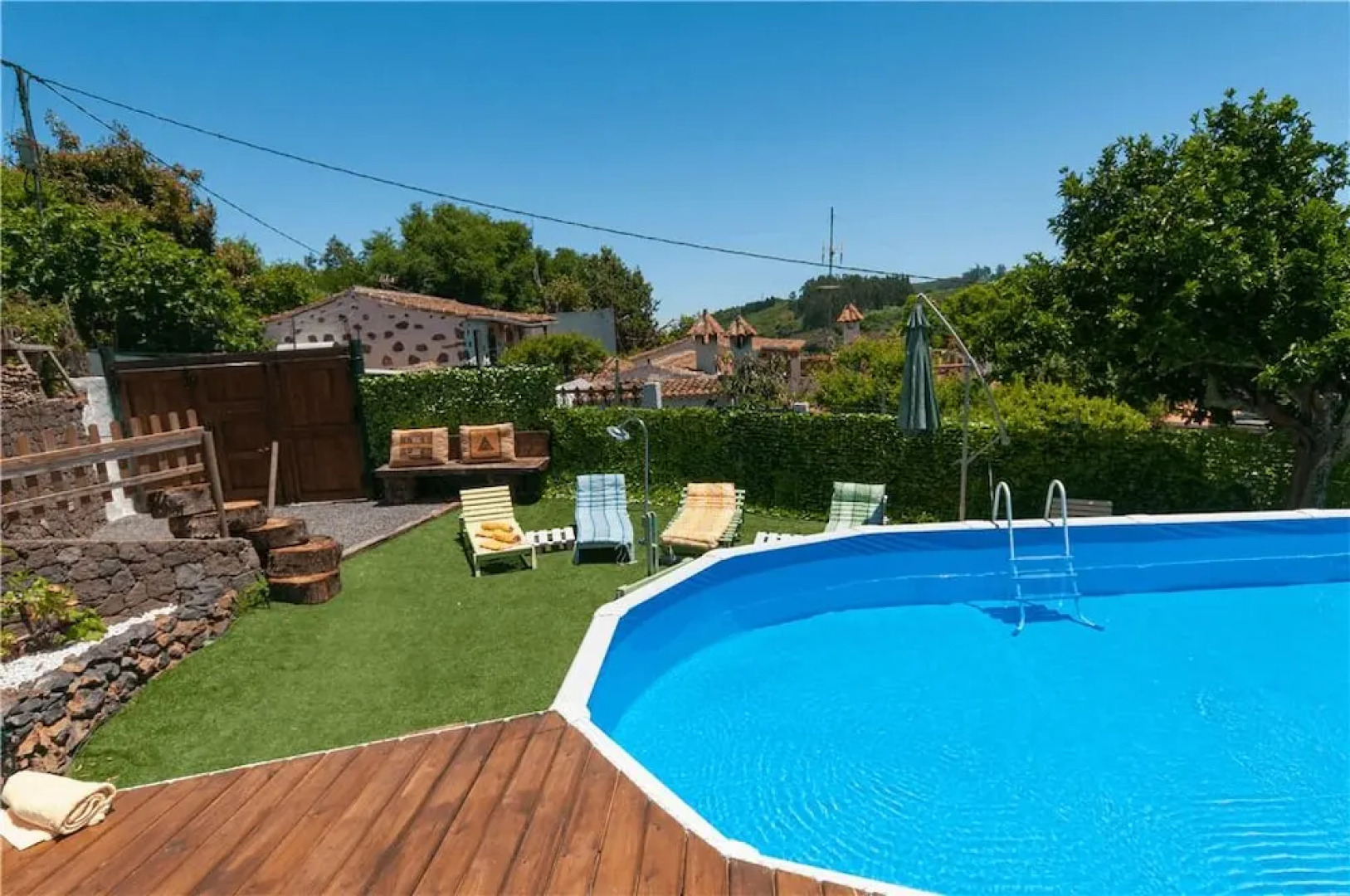 Casa Rural con piscina compartida Valleseco II