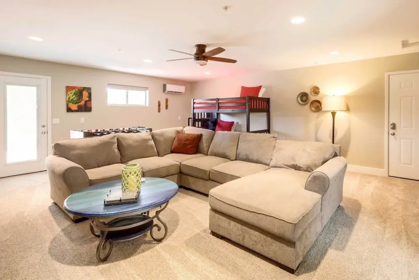 Deck & Indoor Pickleball Court: West Sedona Home!
