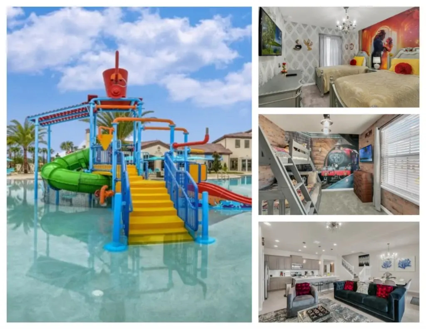 5 Bedrooms / 4.5 Bathrooms / Windsor at Westside (8928 SA), Kissimmee, US