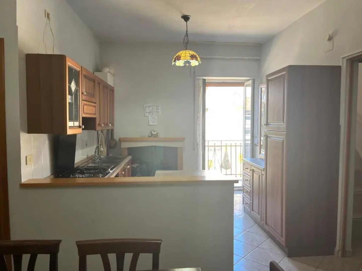 Spaziosa casa indipendente, vista mare, in centro su corso Garibaldi