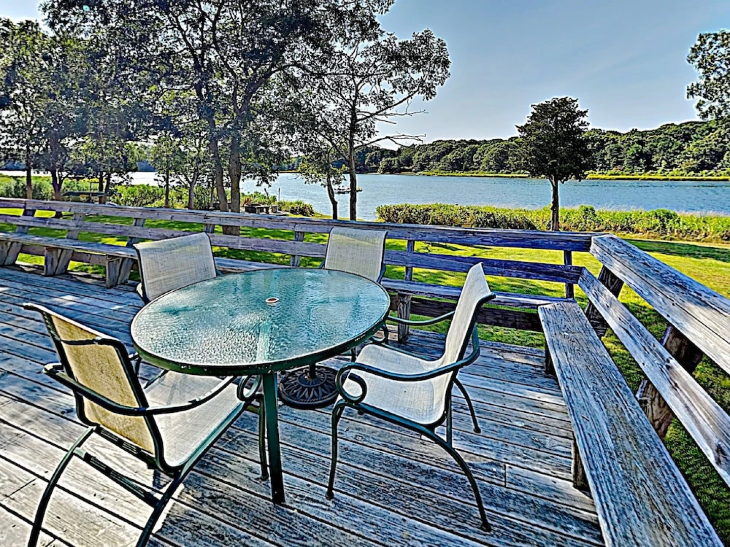 Scenic Bourns Pond 4 Bedrooms 2 Bathrooms Home