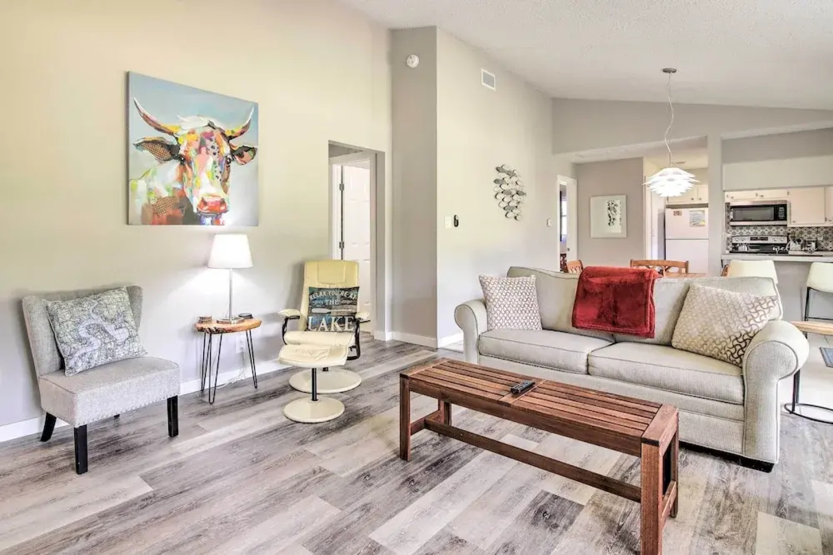 Bright Jonestown Retreat w/ Yard & Porch!