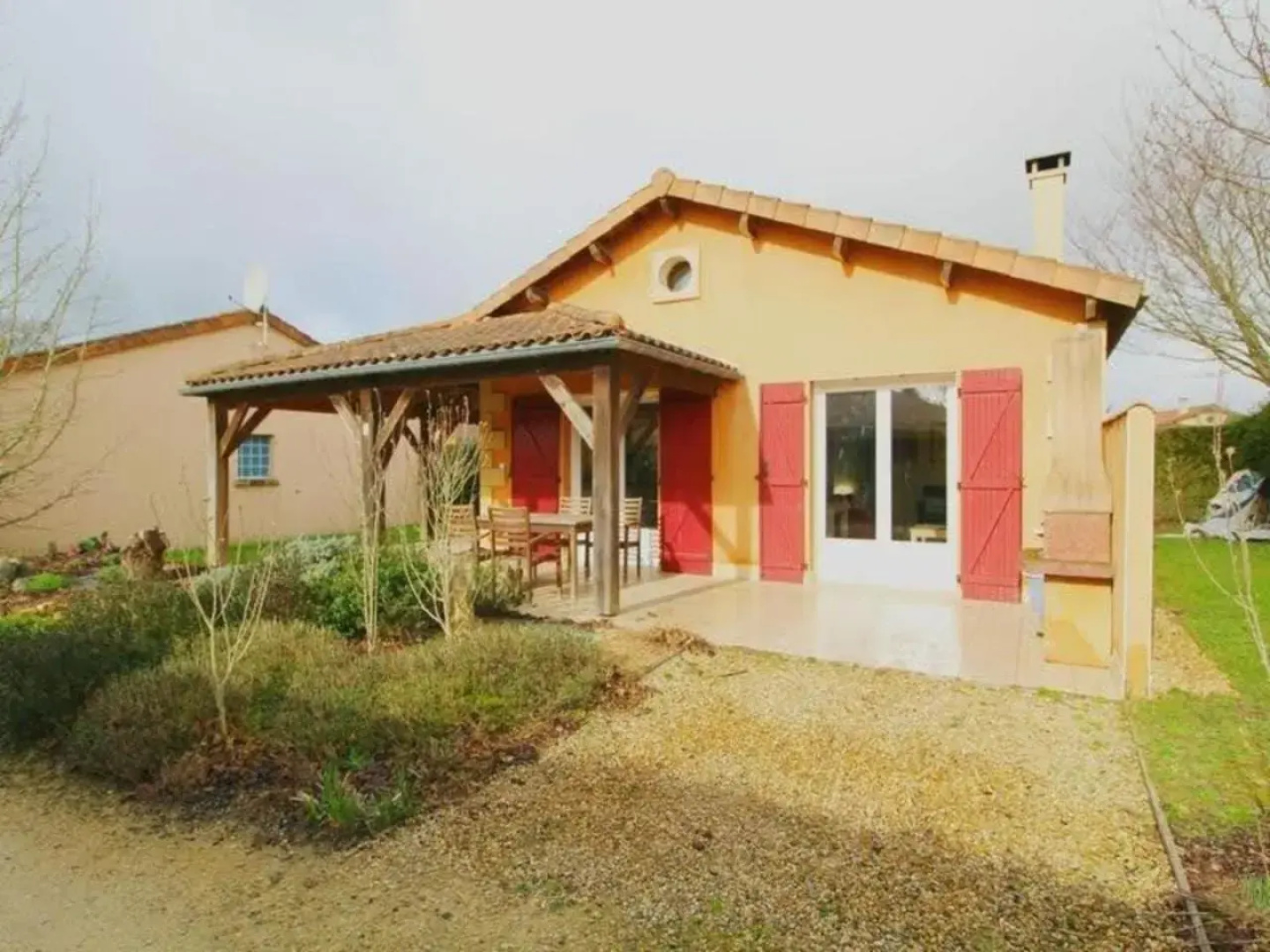Charming 2-Bed House in Les Forges with pool