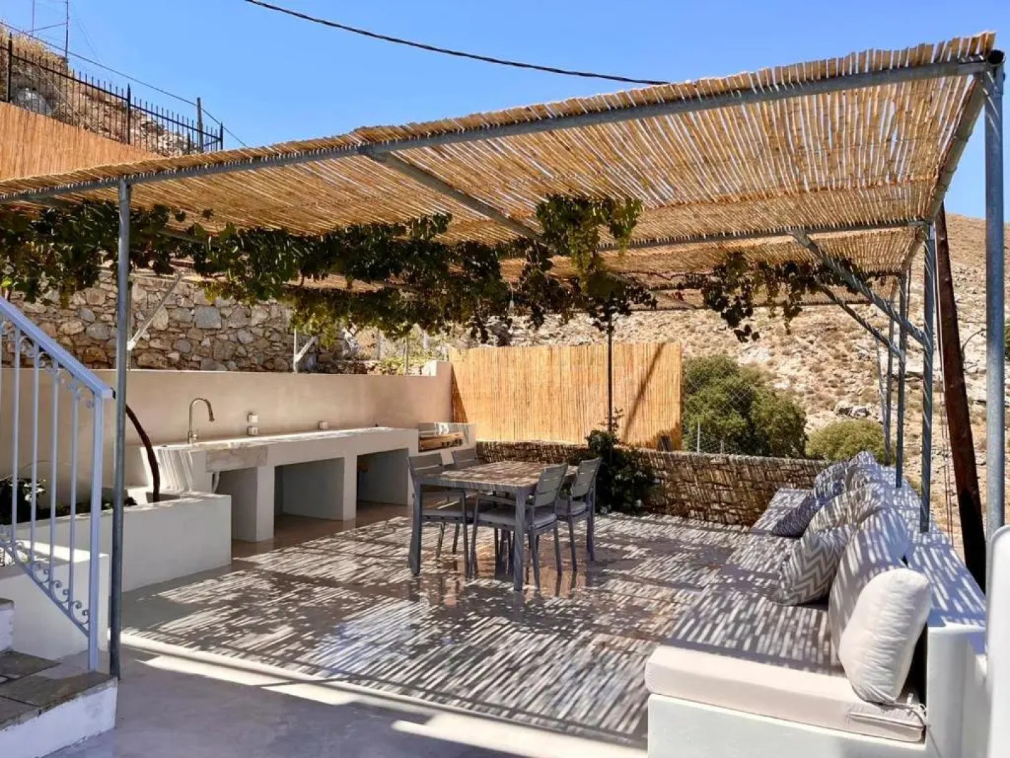 Villa Penelope, a breathtaking view on Aegean sea