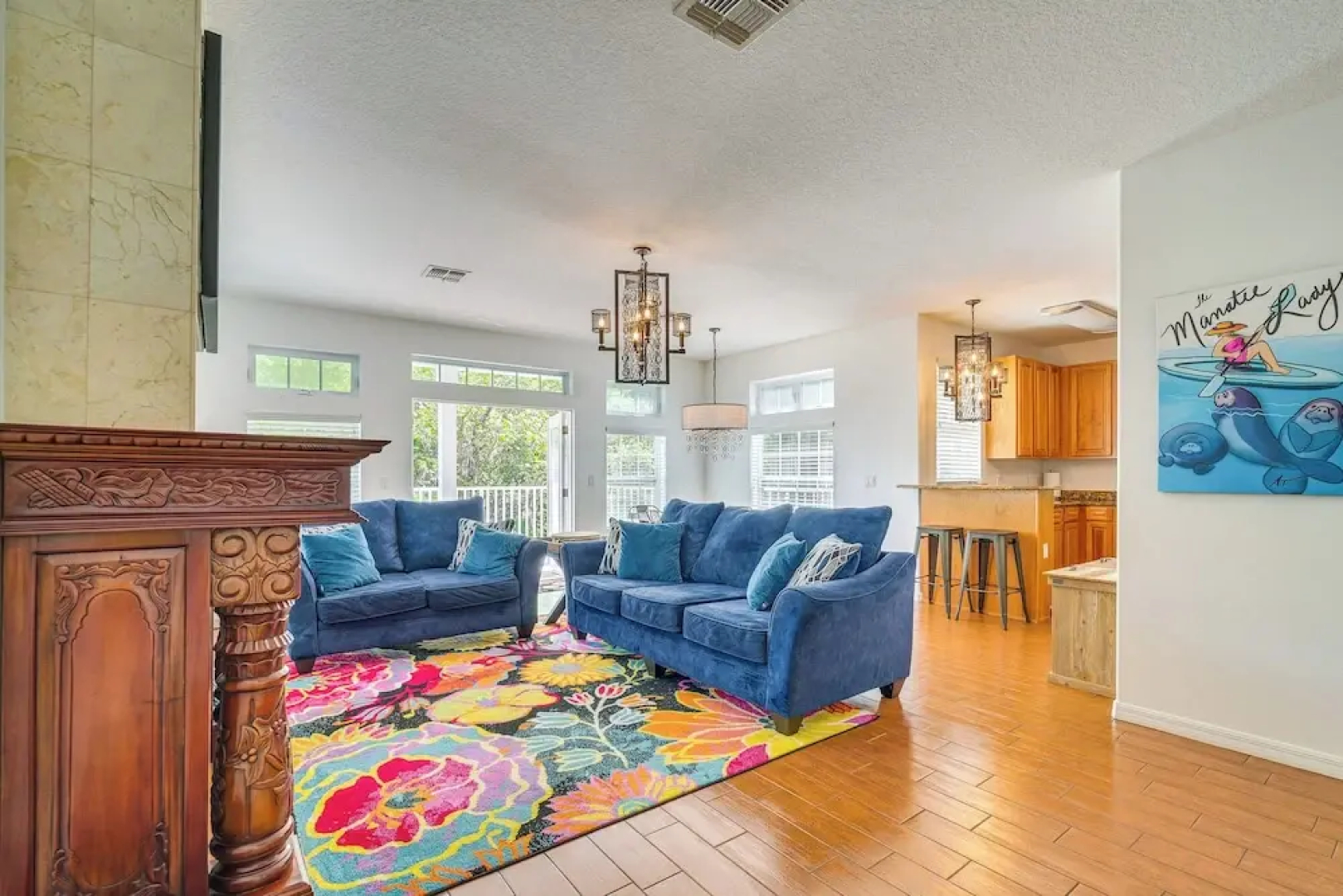 Tropical Canalfront Escape With Decks & Dock!