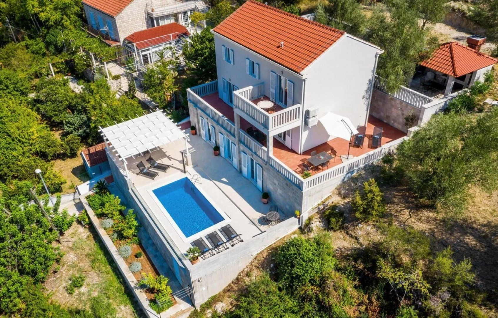 Stunning Home in Sipanska Luka With 6 Bedrooms, Wifi and Outdoor Swimming Pool