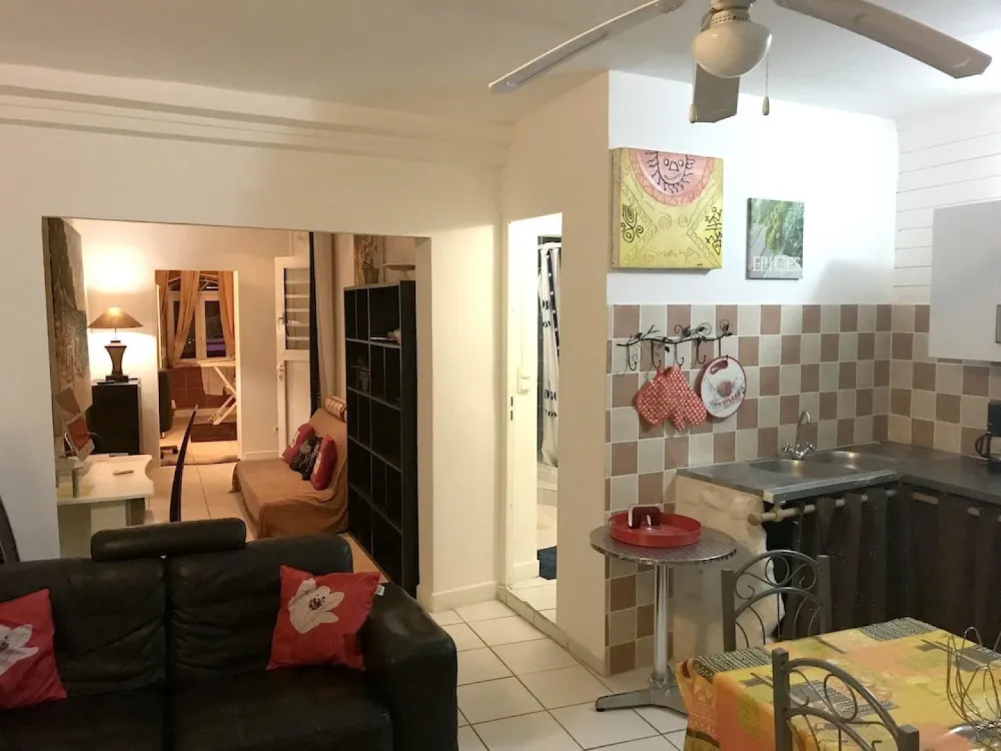 Apartment With one Bedroom in La Trinité, With Wonderful sea View, Bal