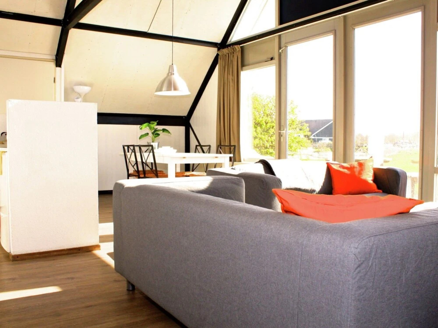 Cozy Furnished House With a Terrace, on a Little Beach