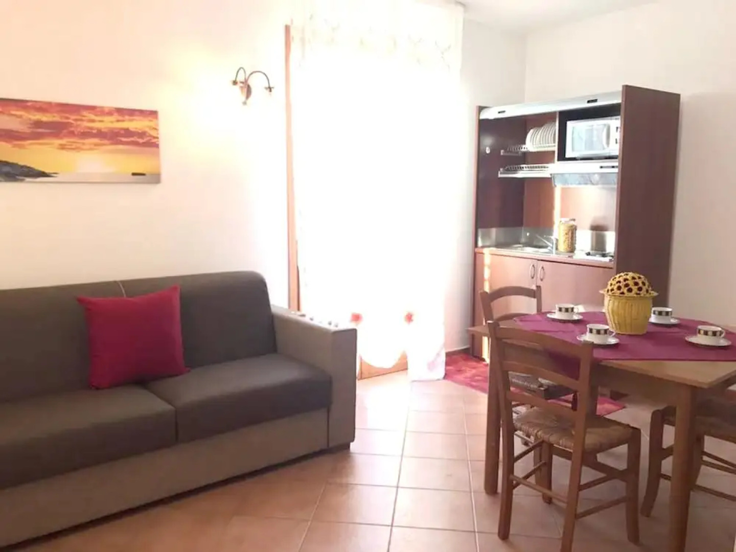 Apartment With one Bedroom in San Vito Lo Capo, With Pool Access, Balc