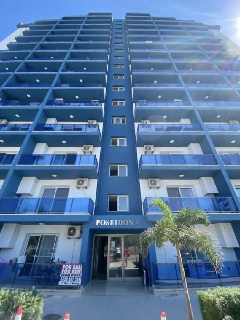 Sleek Flat With Shared Pool and Sea View in Iskele