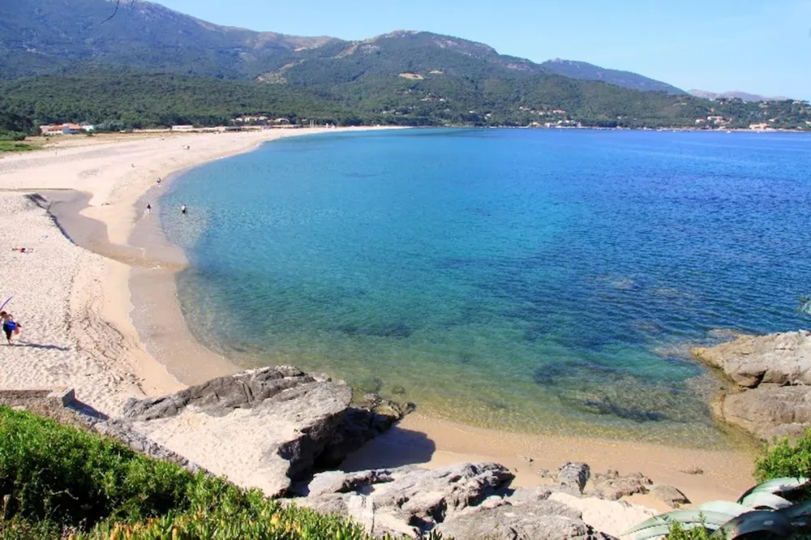 Apartment With one Bedroom in Casaglione, With Wonderful sea View and Furnished Garden - 500 m From the Beach