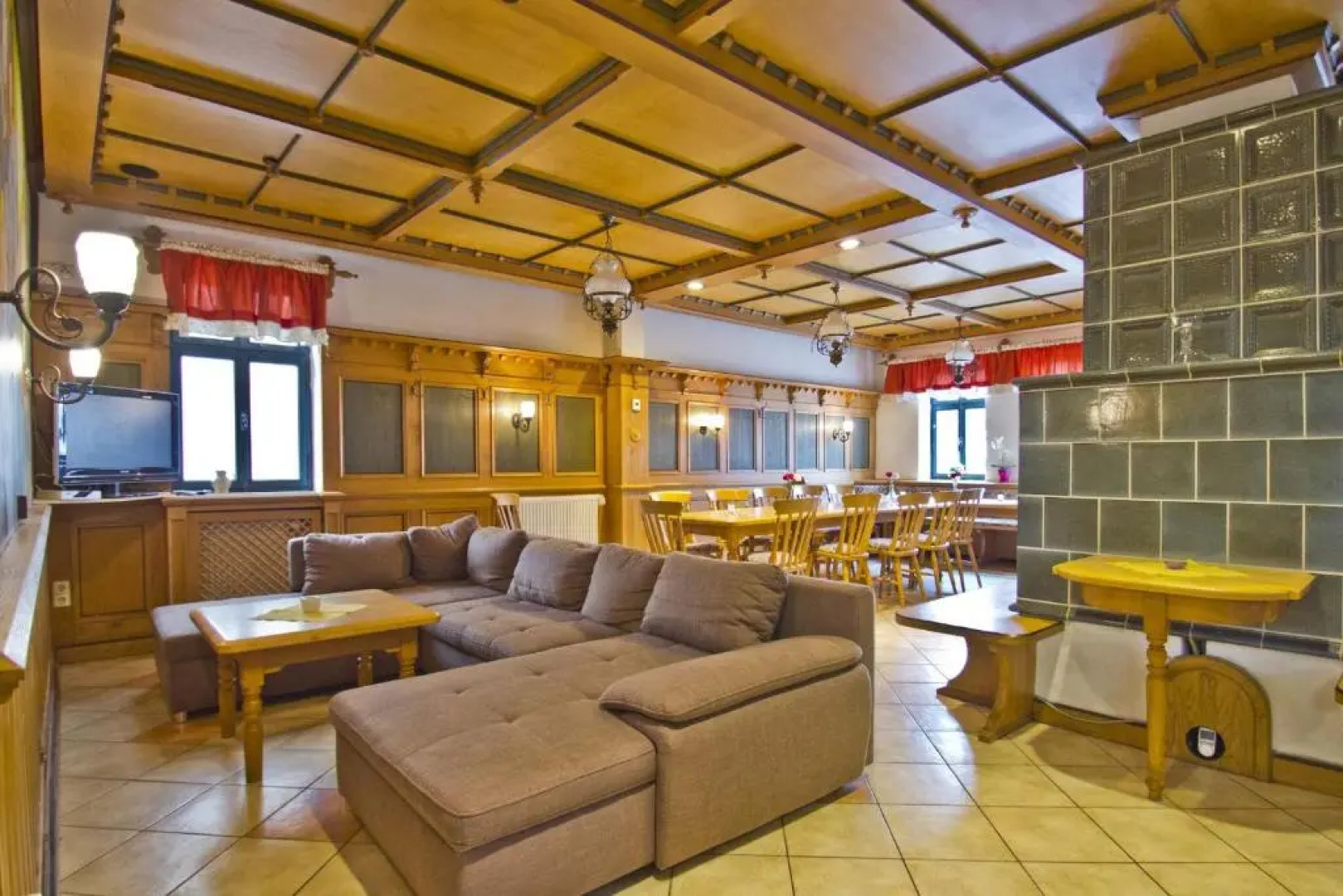 F-1065 Brunnenaue Haus Terrasse, für Gruppen geeignet