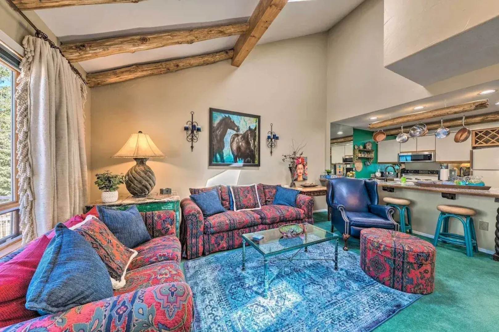 Eclectic Home w/ Deck: 4 Miles to Ski Cloudcroft!