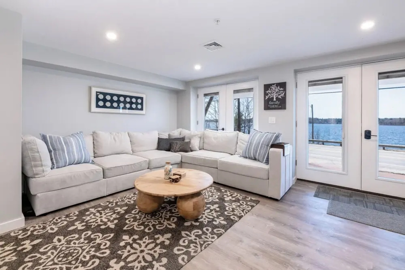 Steps to Beach: Lake-view Laconia Getaway!