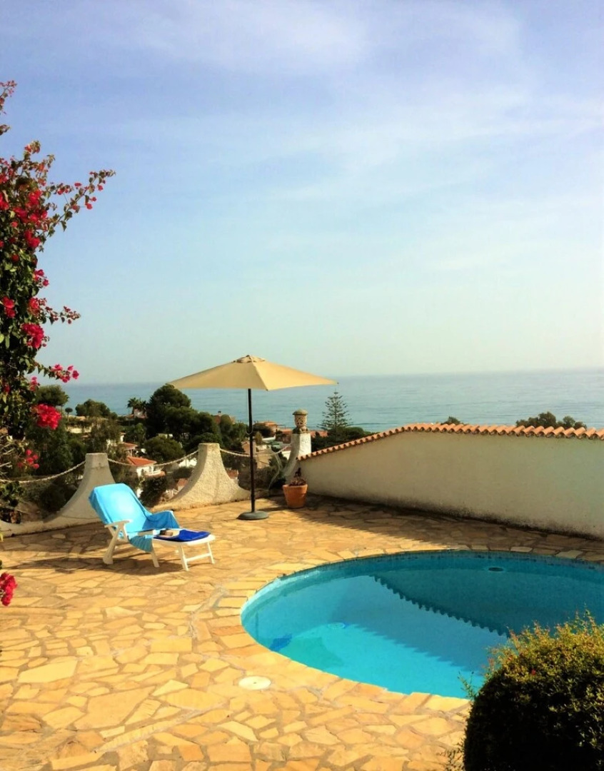 House With 3 Bedrooms in Benajarafe, With Wonderful sea View, Private