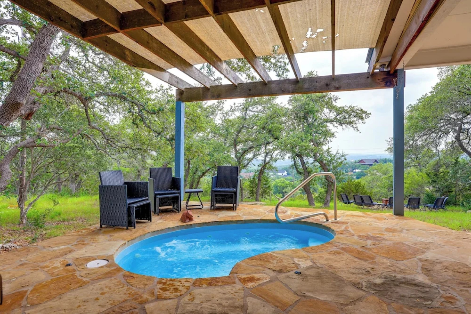 Modern Fischer House w/ Deck, Fire Pit & Hot Tub!