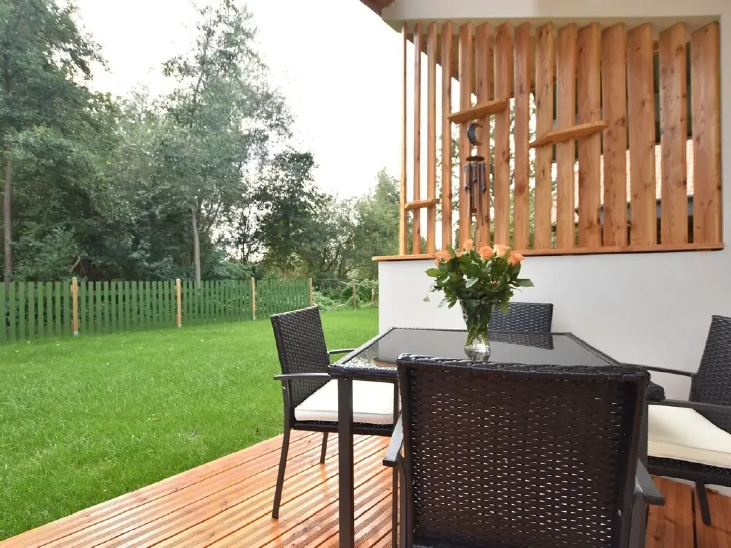 Apartments sun and moon with fireplace, terrace and garden