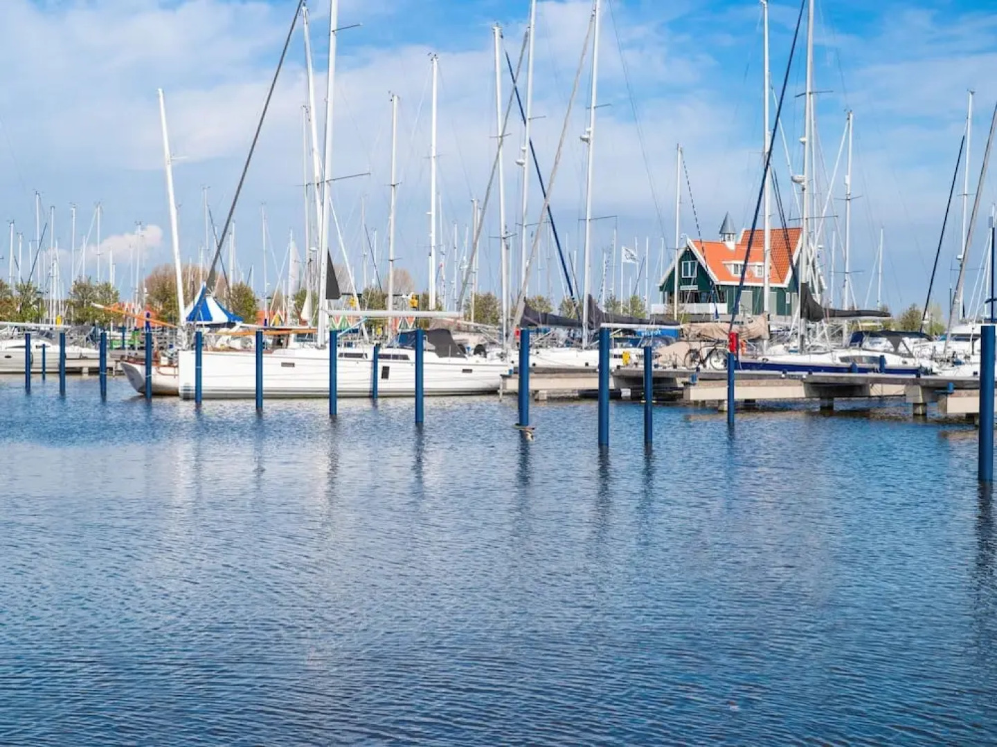 Beautiful Houseboat in Marina of Volendam