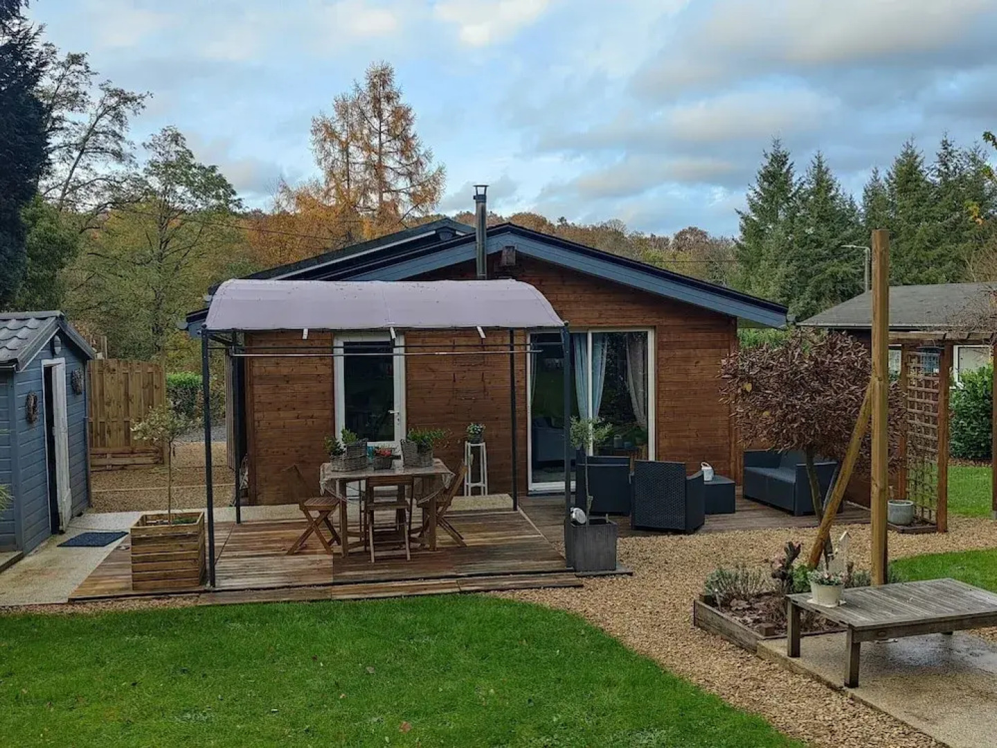 Nice Chalet by the Woods in Saint-leger