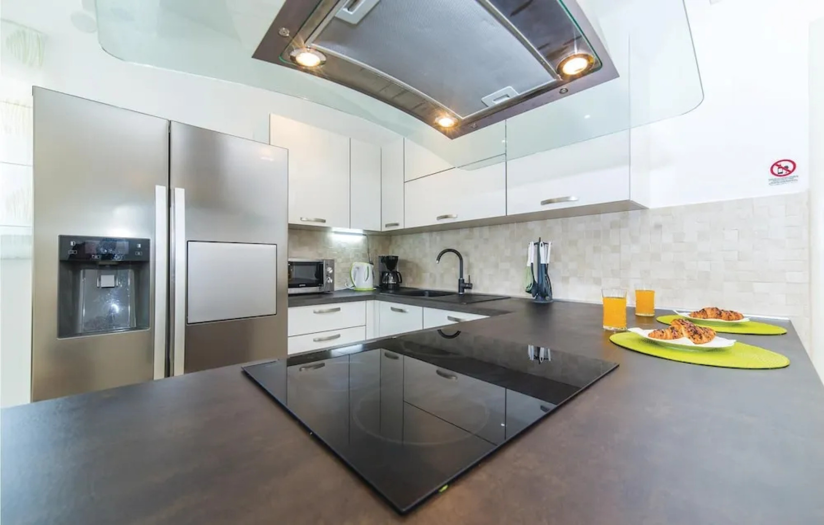 Awesome Home in Kastel Stafilic With Sauna, Wifi and 5 Bedrooms