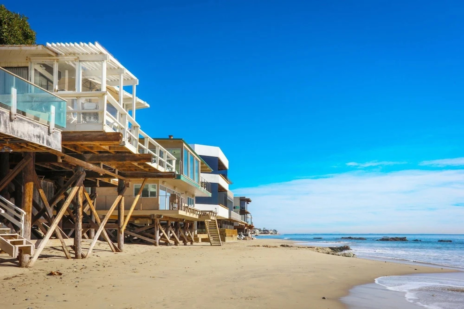 Beachfront Malibu House by RedAwning