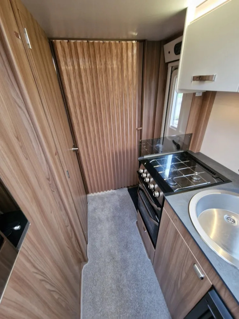 Brand new Touring Caravan Sited all Setup Ready