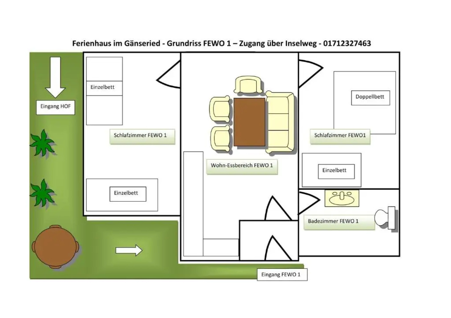 Ferienhaus im Gänseried