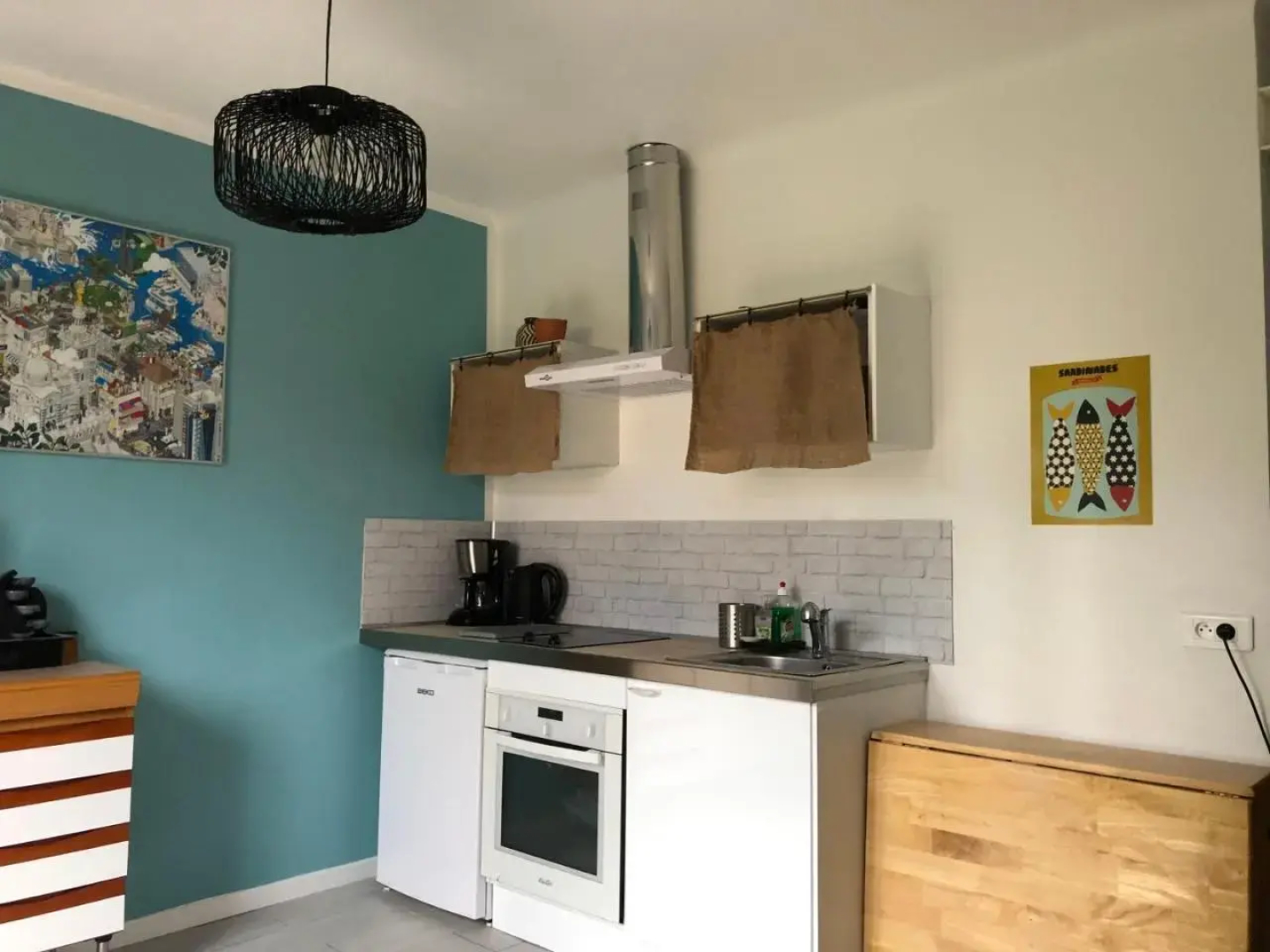 Studio indépendant à Sausset prox ville et plage