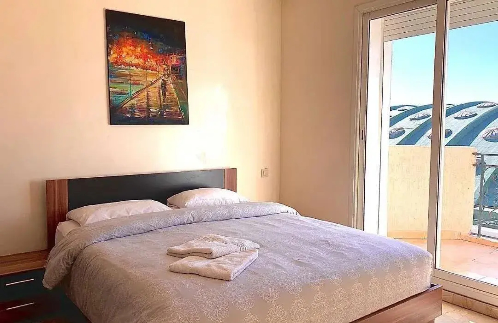 Sablettes 4, superb view over the mosque, luxurious, central