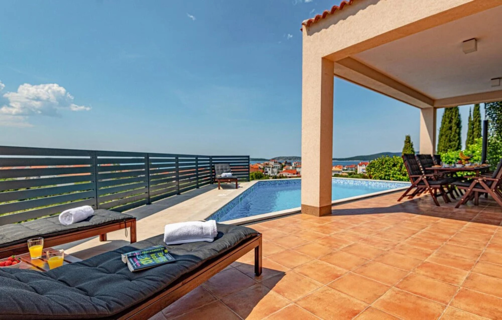 Amazing Home in Brodarica With Outdoor Swimming Pool, Wifi and Heated Swimming Pool