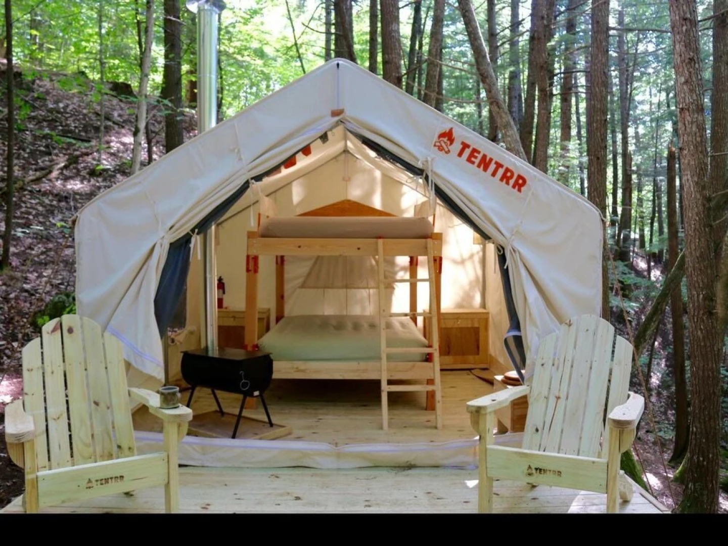 Tentrr - Pleasant Mountain Stream Camp