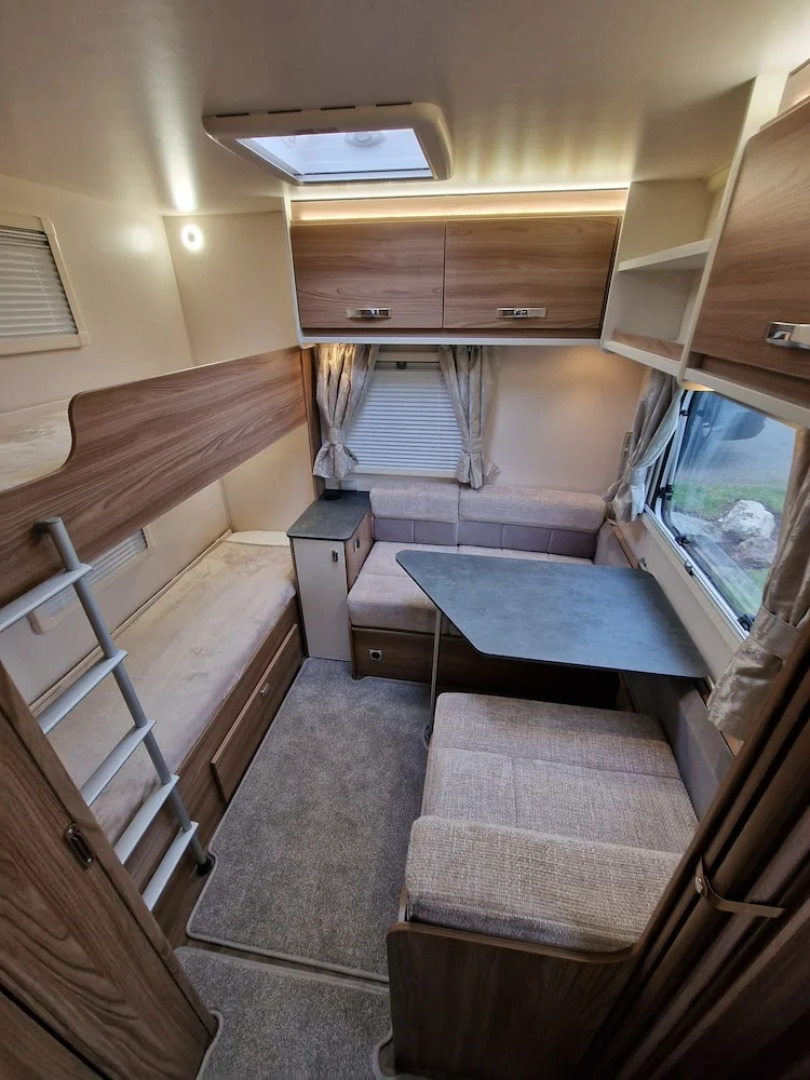 Brand new Touring Caravan Sited all Setup Ready