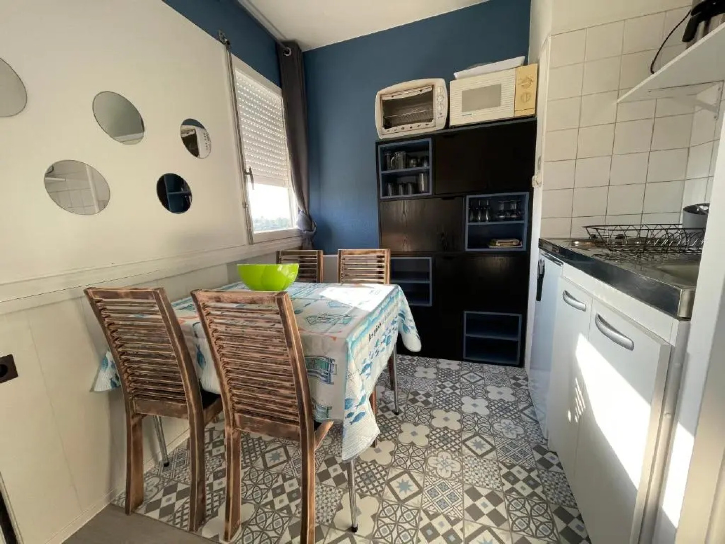 Studio Cabine front de mer