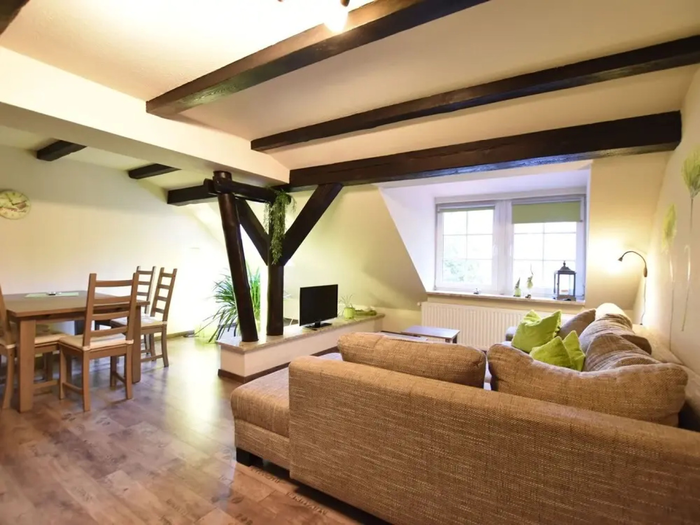 Pretty Apartment in Country House in Grundshagen With Garden