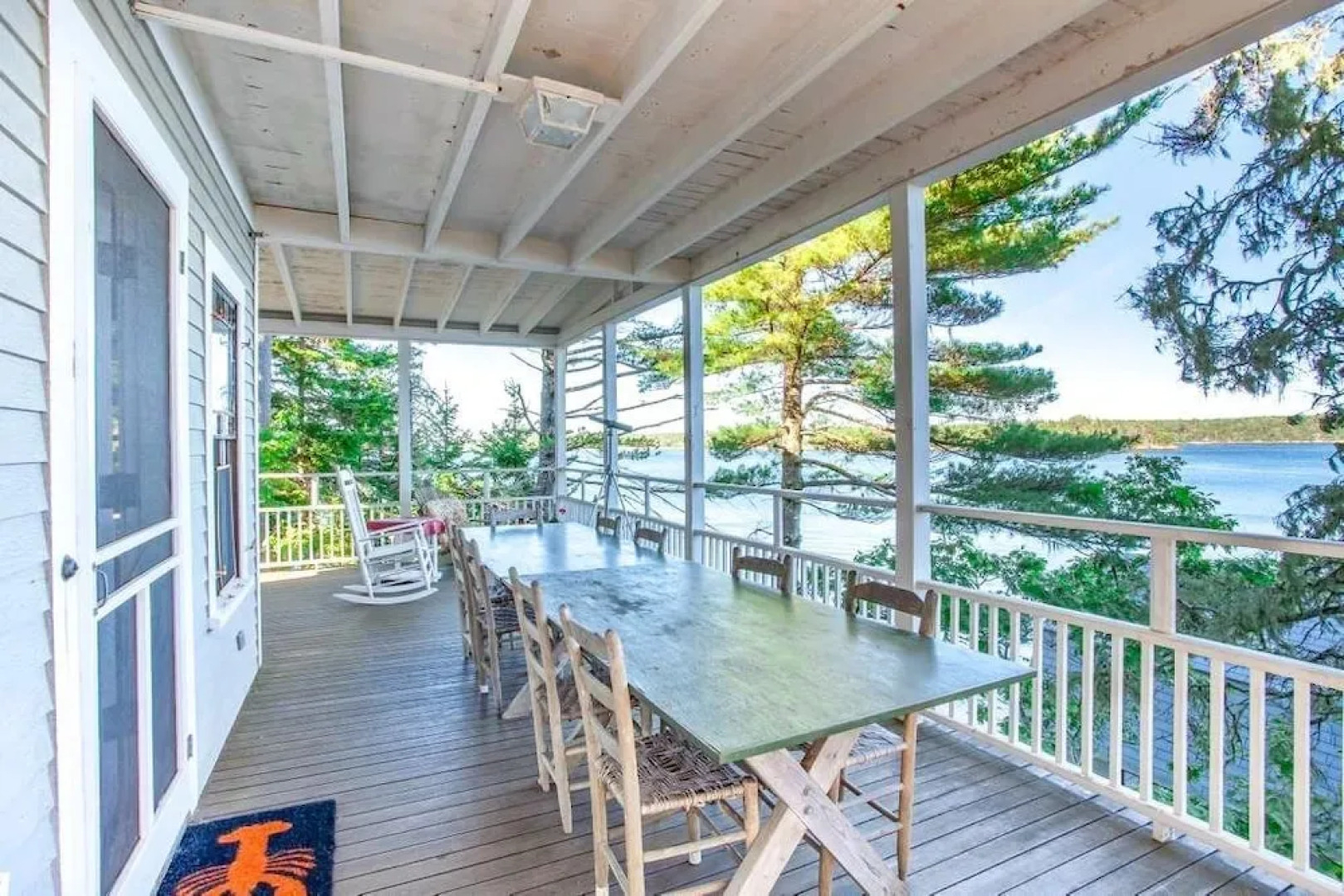 East Boothbay Oceanfront Home by RedAwning