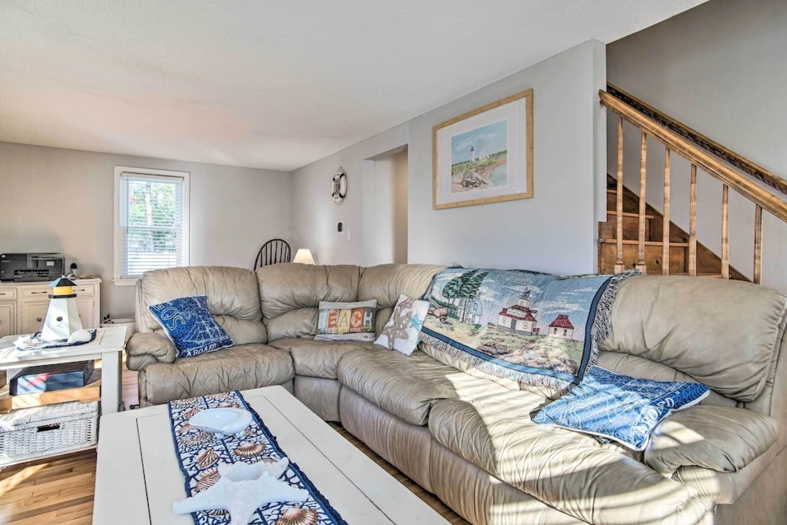 Walk to Great Pond: Spacious East Falmouth Home