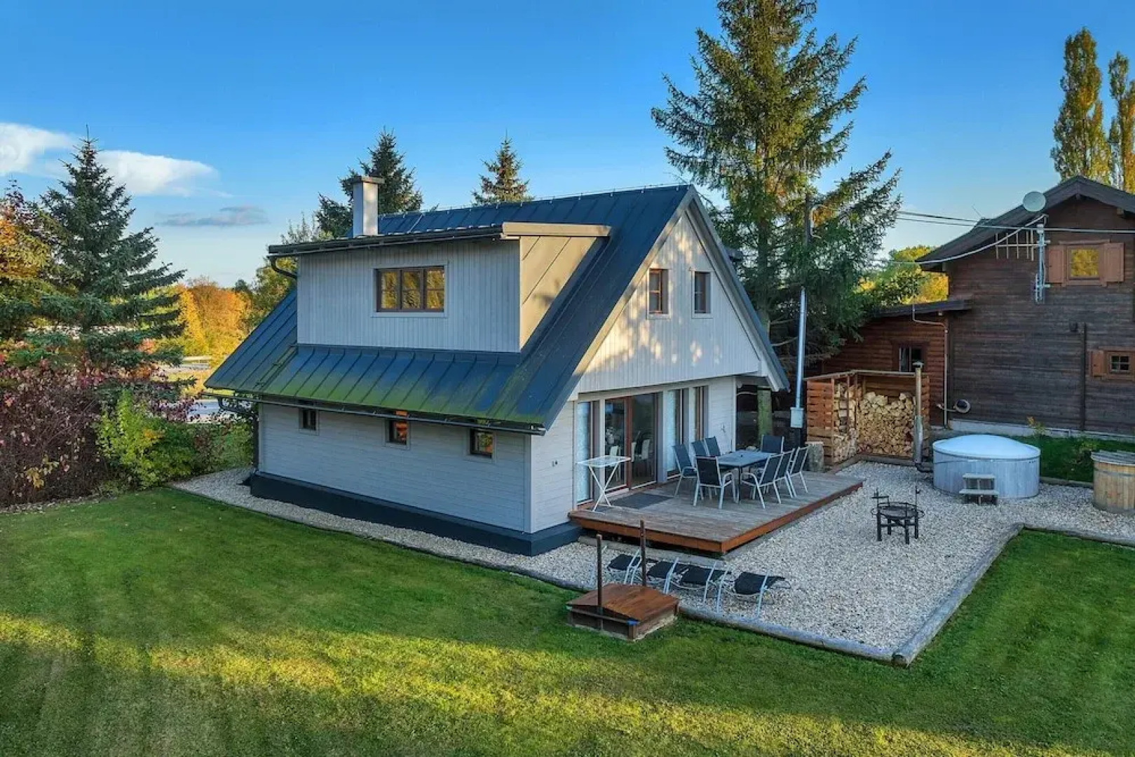 Villa in Dolni Branna With Sauna