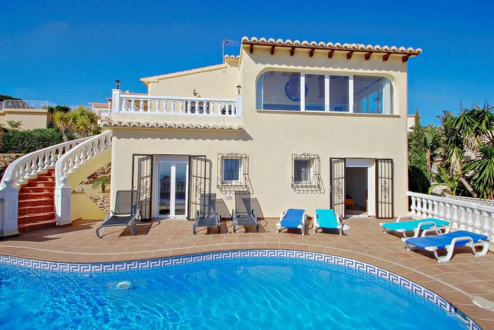 Jean - sea view villa with private pool in Benitachel