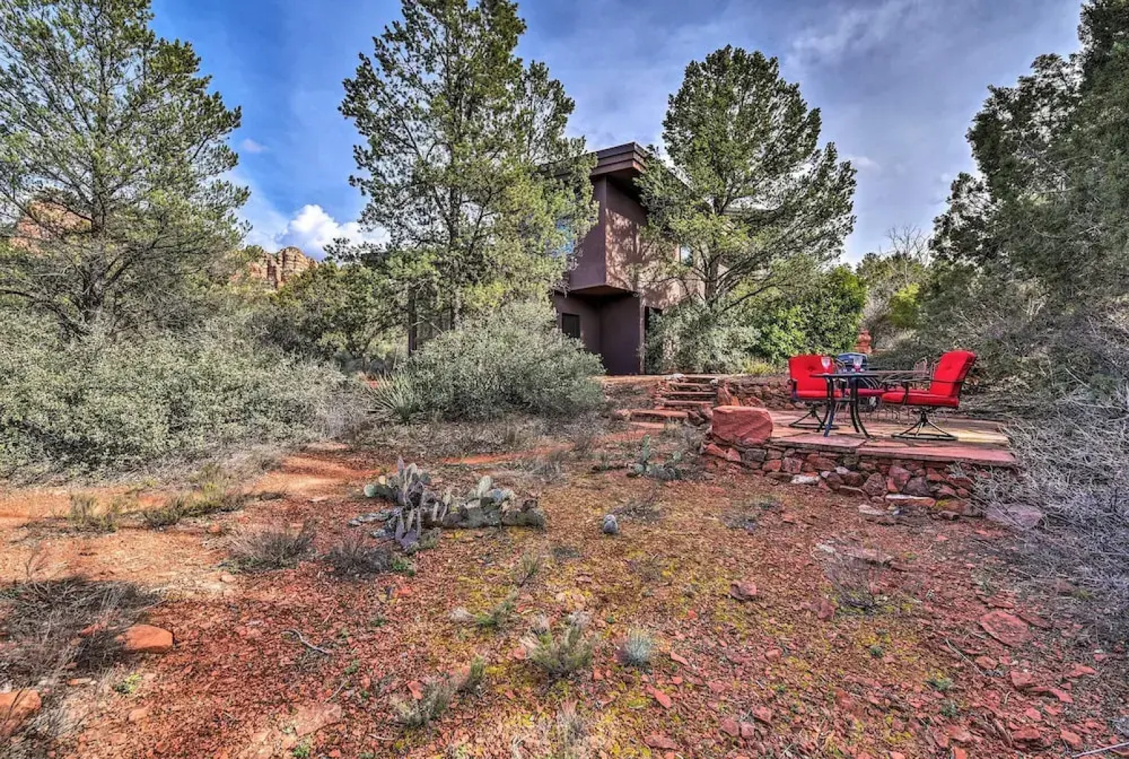 Private Patio & Red Rock Views: Sedona Apt!