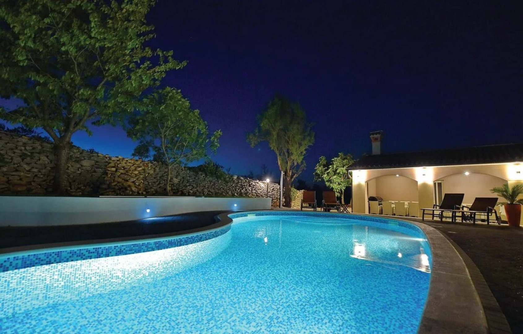 Stunning Home in Nedescina With Sauna, Wifi and 6 Bedrooms